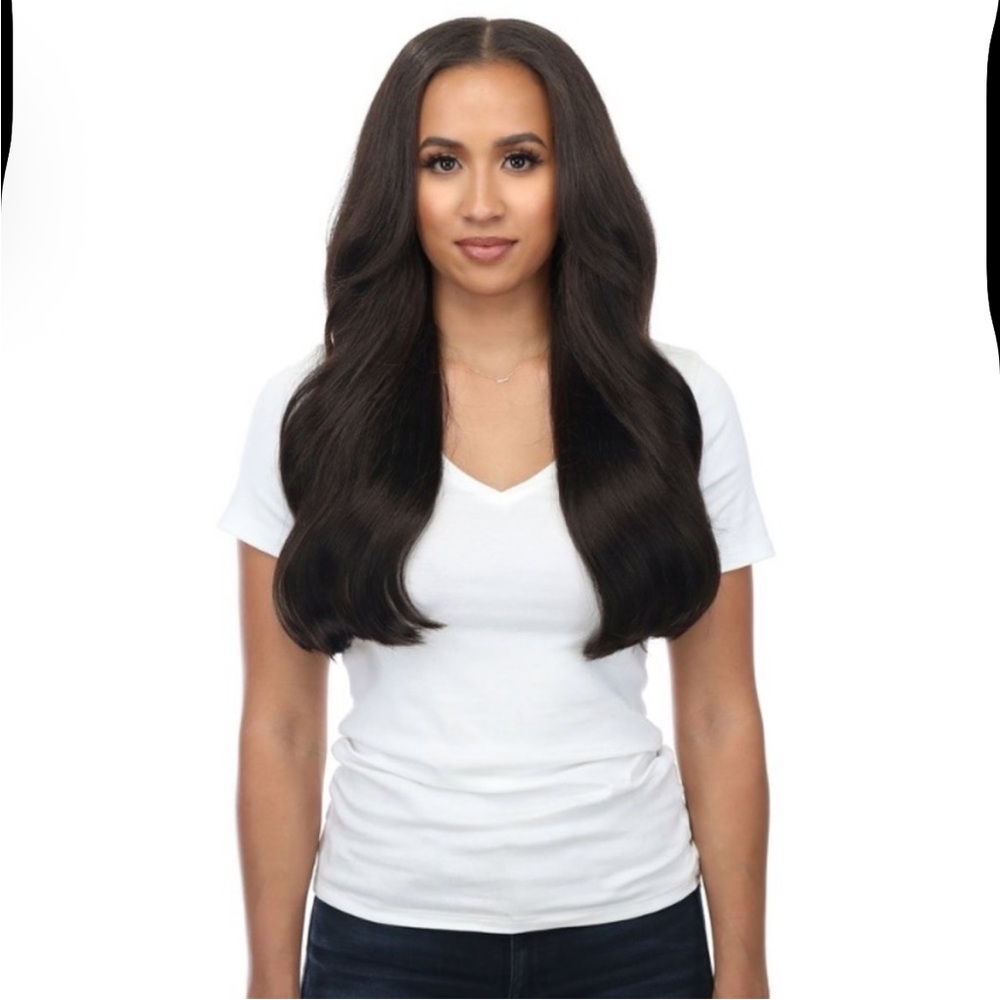 Bellami KHALEESI 280g 20" (1B) Hair Clip in Extensions